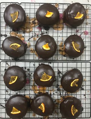 Chocolate orange  at Bite Me Cafe in Madrid