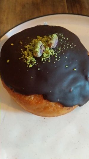 Chocolate pistachio at Bite Me Cafe in Madrid