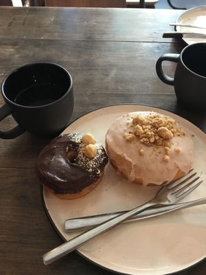 Best cafe americano in the city  at Bite Me Cafe in Madrid