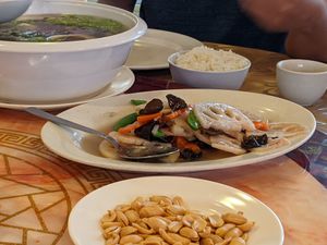  at Ring Zhi Vegetarian Restaurant in Kepong