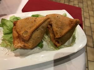 Samosas at Annapurna in Fuessen