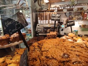 Vegan choc cake at De Laatste Kruimel - Langebrugsteeg in Amsterdam