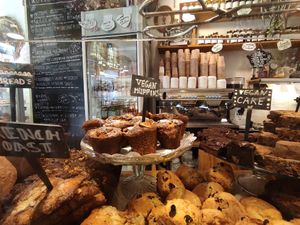 Vegan muffins at De Laatste Kruimel - Langebrugsteeg in Amsterdam