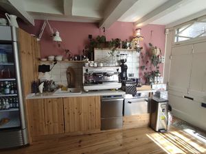 Kitchen at De Laatste Kruimel - Langebrugsteeg in Amsterdam