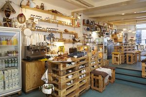 interior at De Laatste Kruimel - Langebrugsteeg in Amsterdam