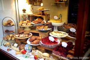 window at De Laatste Kruimel - Langebrugsteeg in Amsterdam