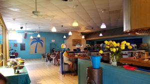 Inside at PadreRitaGrill in South Padre Island