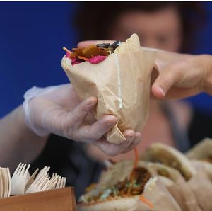  at Hamsa Hummus Bar and Vegan Shawarma in Melbourne