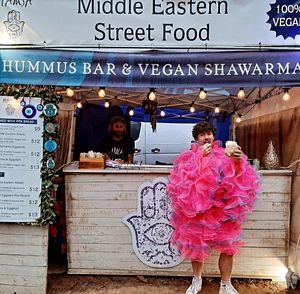 Hamsa Hummus Bar is a street food travelling hummus bar and creators of the famous vegan shawarma and Mexican Chick'aint We offer free home deliveries around Melbourne and surrounding suburbs of our Middle Eastern pita pocket kits and vegan meats  at Hamsa Hummus Bar and Vegan Shawarma in Melbourne