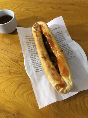 Best Banh Mi in SaPa at Nha Hang Hoa Tam Chay in Sapa