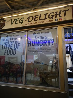 Outside at Veg-Delight in Blantyre