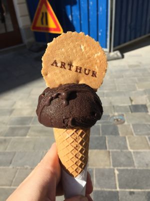  at Arthur Ice Cream in Bratislava