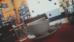Coffee.

Photo by: Iris J. on Facebook at Chebela in Celje