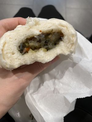 Lion mane bao at Greendot 绿一点 - Northpoint in North Singapore