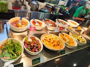 Dishes for bento at Greendot 绿一点 - Northpoint in North Singapore