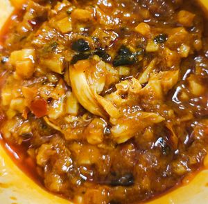 Chilli crab at Greendot 绿一点 - Northpoint in North Singapore