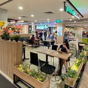 Restaurant interior at Greendot 绿一点 - Northpoint in North Singapore