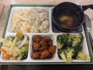 Sweet and sour soya chicken bento at Greendot 绿一点 - Northpoint in North Singapore