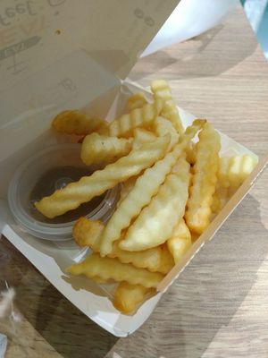 Fries at grEAT in Central Singapore