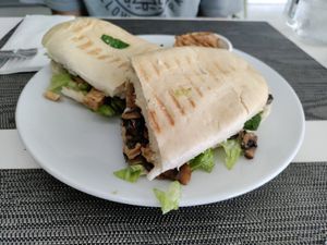 Build your own panini at Garden Fresh Cafe in Palm Beach