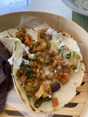 Tacos  at Garden Fresh Cafe in Palm Beach