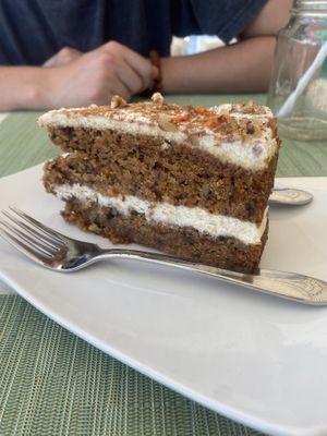 Carrot cake at Garden Fresh Cafe in Palm Beach