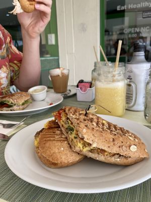 Vegan egg  at Garden Fresh Cafe in Palm Beach