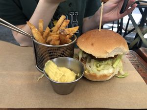 Cauliflower and Potato Burger  at 108 Paradise Cafe - Maybe closed in North Sydney