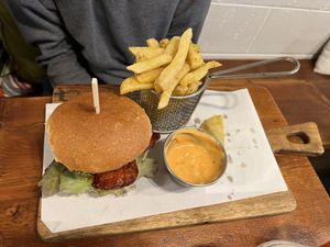 Shredded BBQ Pork Burger  at 108 Paradise Cafe - Maybe closed in North Sydney