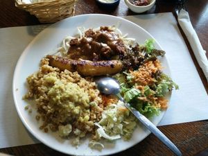 nasi schotel  at De Wankele Tafel in The Hague