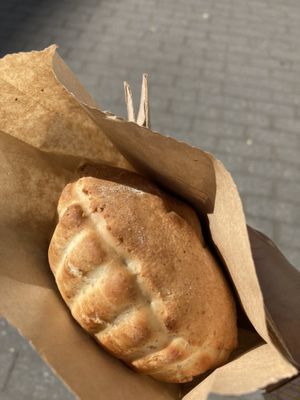 Lentil & yam savory pie at Peasant Pies Cafe in San Francisco