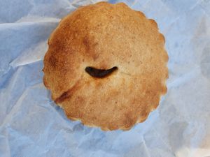 Lentil pie at Peasant Pies Cafe in San Francisco