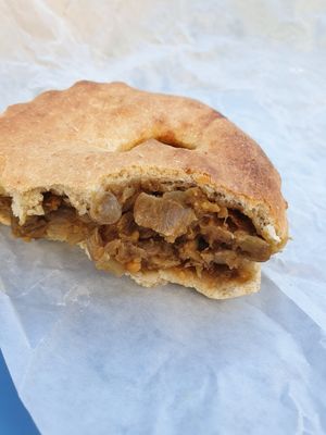 Lentil pie at Peasant Pies Cafe in San Francisco