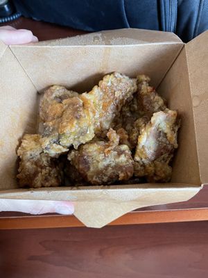 Pineapple curry vegan wings  at The Street Eatery in Calgary