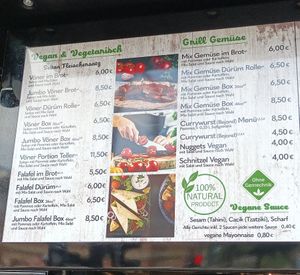Vegan & vegetarisch at Schanzen Döner in Hamburg