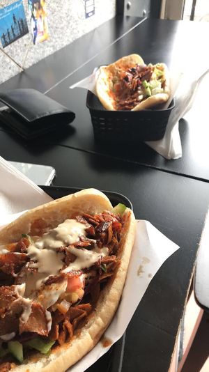 kebab  at Schanzen Döner in Hamburg
