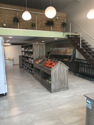 intérieur magasin at Terre Vegane in Rixheim