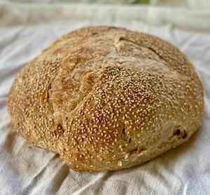 Whole Wheat Sesame Sourdough at Bananarama Bakery in Pahoa