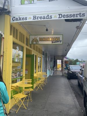   at Bananarama Bakery in Pahoa