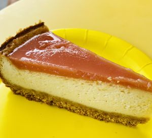 Guava Cheesecake   at Bananarama Bakery in Pahoa