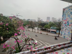 The view at The Note Coffee in Hoi An