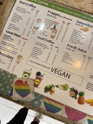   at The Note Coffee in Hoi An