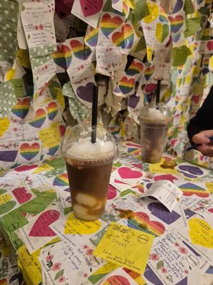 Coconut Coffee at The Note Coffee in Hoi An