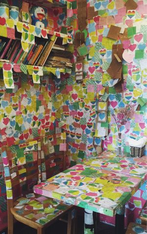 Interior at The Note Coffee in Hoi An