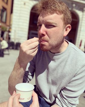   at La Bottega del Gelato in Pisa