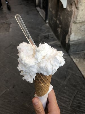   at La Bottega del Gelato in Pisa