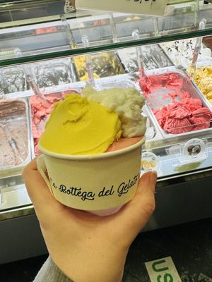   at La Bottega del Gelato in Pisa