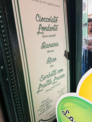   at La Bottega del Gelato in Pisa