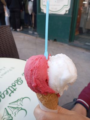  at La Bottega del Gelato in Pisa