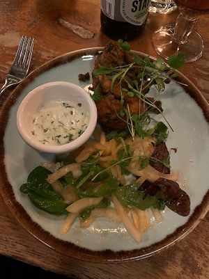 Pakoras  at The Old Bridge Inn in Aviemore